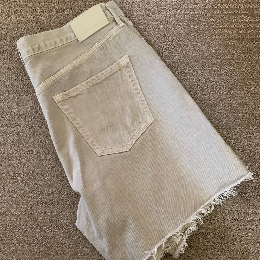 Citizens Of Humanity Burned Quartz Denim Shorts Sz 31